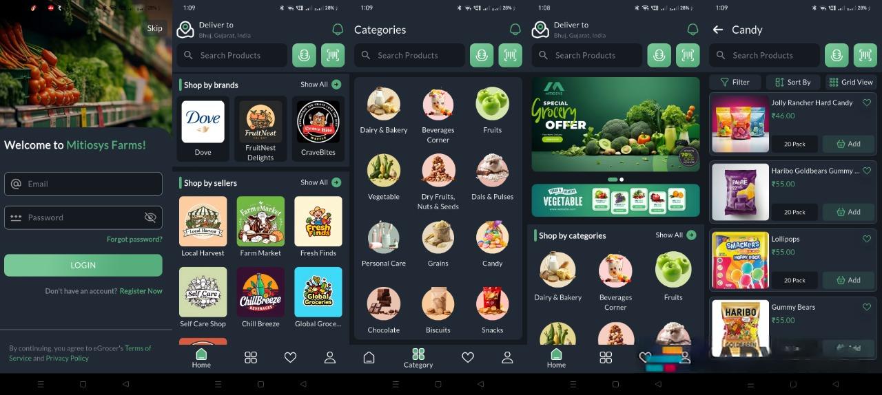 Multi-Vendor Grocery Store App