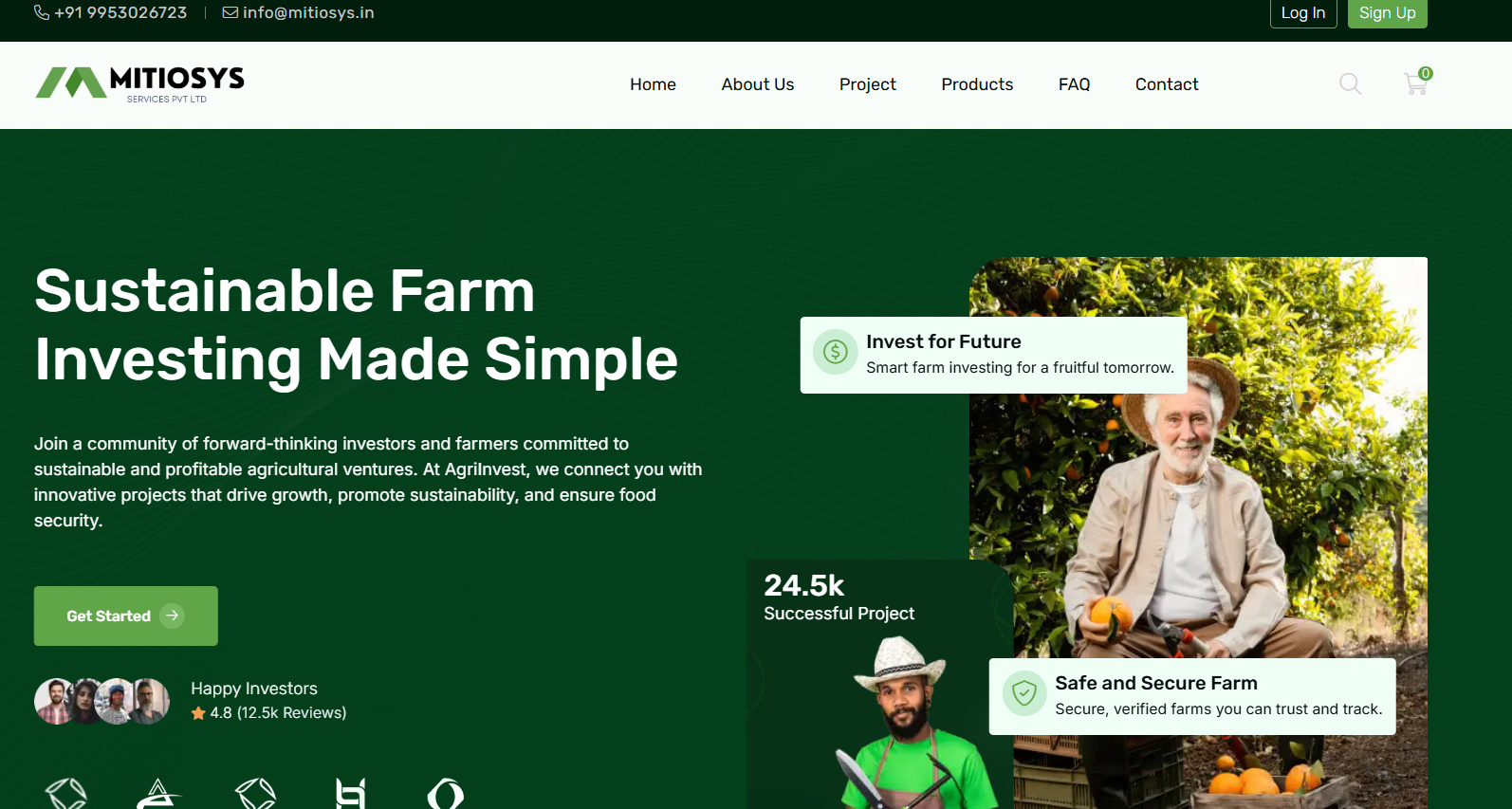 AgriInvest Application